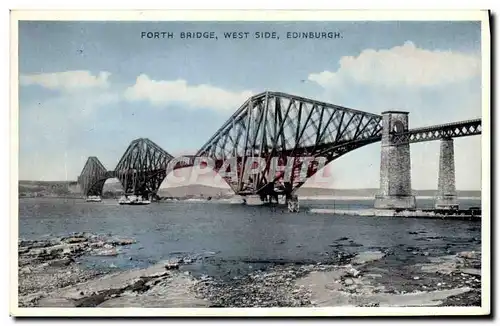 Cartes postales Edinburgh Fort Bridge West side