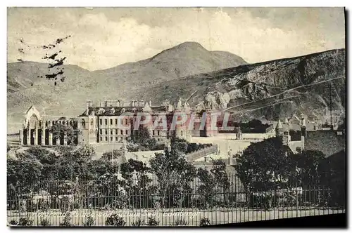 Cartes postales Edinburgh Holyrood Palace and Arthur s Seat