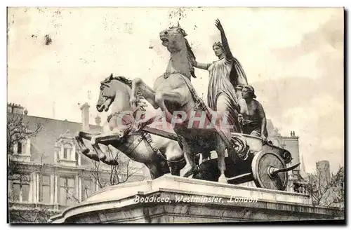 Ansichtskarte AK London Boadicea Westminster