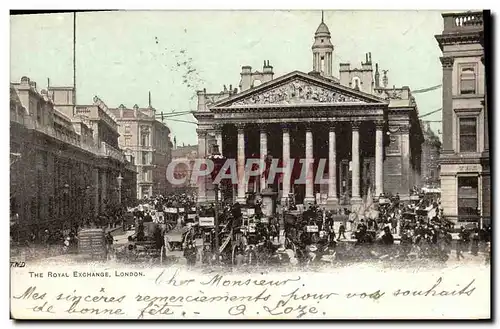 Cartes postales London The Royal Exchange