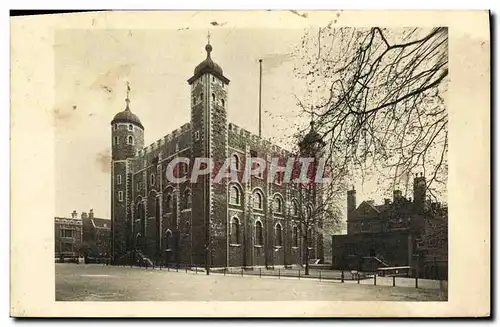 Cartes postales London The Tower of London White tower