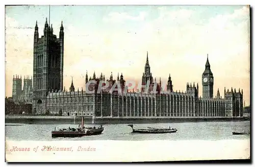 Cartes postales London Houses of Parliament