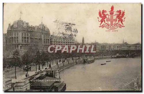 Cartes postales London Victoria Embankment