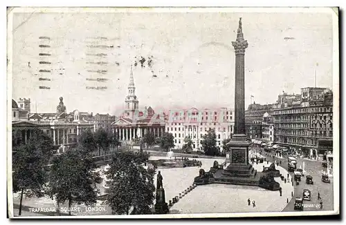 Cartes postales London Trafalgar Square