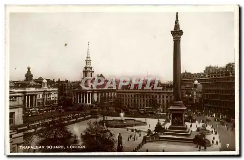 Cartes postales London Trafalgar Square