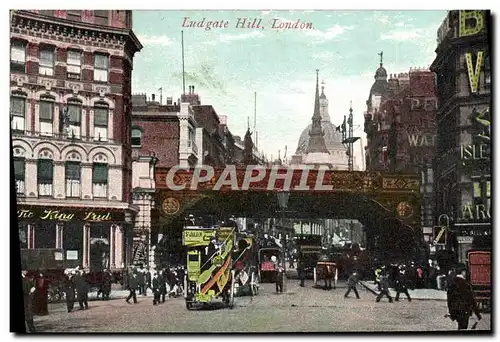 Cartes postales London Ludgate Hill