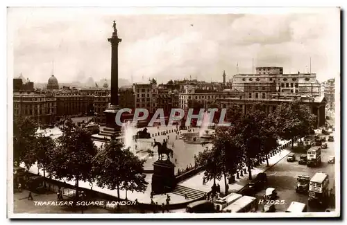 Cartes postales London Trafalgar Square