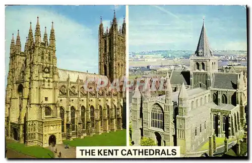 Cartes postales moderne The Kent Cathedrals