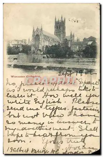 Cartes postales Worcester Cathedrale