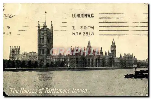 Cartes postales London The Houses Of Parliament