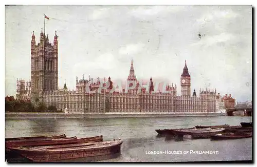 Cartes postales London Houses Of Parliament