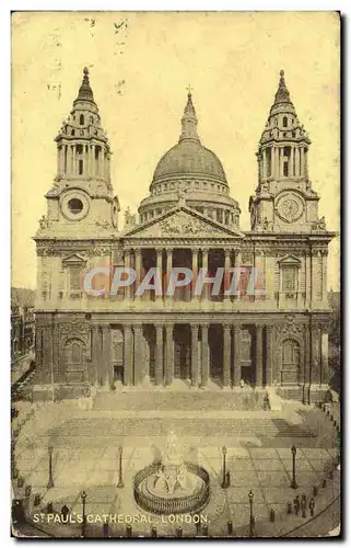 Cartes postales London St Paul s Cathedral