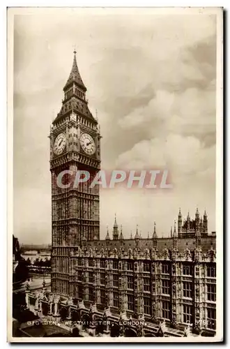 Cartes postales London Big Ben Westminster