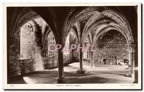 Cartes postales Crypt Battle Abbey London