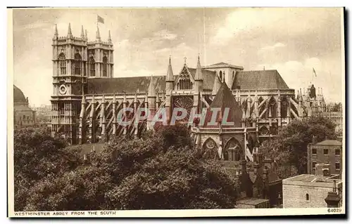 Cartes postales Westminster Abbey From The Scuth London