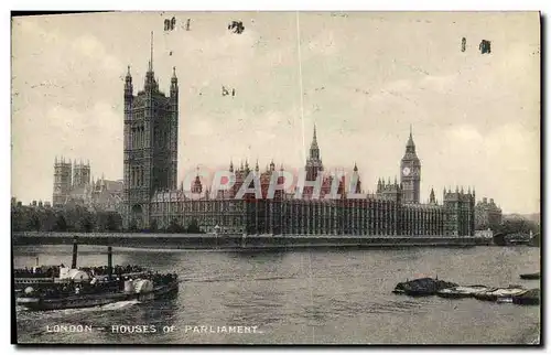 Cartes postales London Houses of Parliment