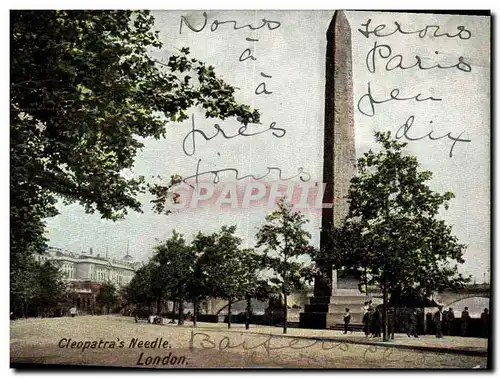 Cartes postales Cleopatra s Needle London