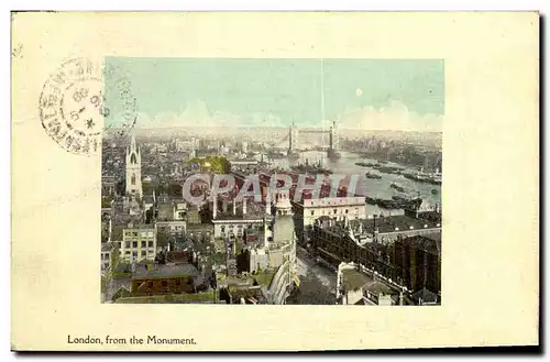 Cartes postales London from the Monument