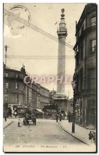 Cartes postales London The Monument