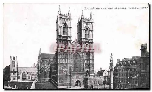 Ansichtskarte AK Londres La Cathedrale Westminster London