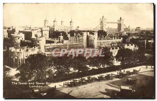 Cartes postales The Tower and Tower Bridge London