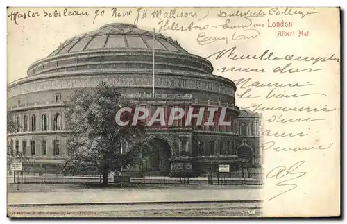 Cartes postales London Albert Hall