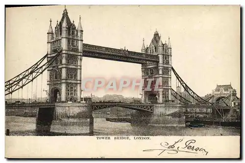 Cartes postales Tower Bridge London