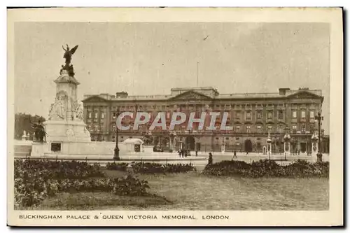 Cartes postales Buckingham Palace Queen Victoria Memorial London
