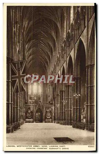 Cartes postales London Westminster Abbey Nave Looking East