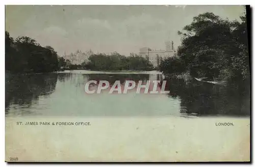 Cartes postales St James Park Foreign Office London