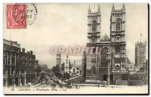 Cartes postales London Westminster Abbey