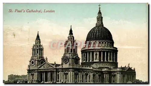 Cartes postales St Paul s Cathedral London