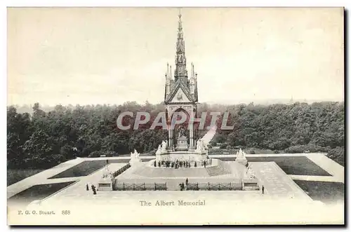 Cartes postales The Albert Memorial London