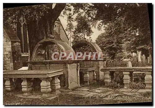 Ansichtskarte AK Tombs of the Welsh Princes Dyserth Church