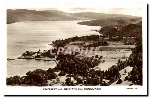 Ansichtskarte AK Dryburgh Inveraray and Loch Fyne From duniquaich