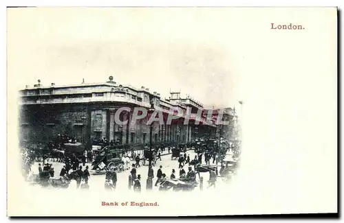 Cartes postales London Bank of England