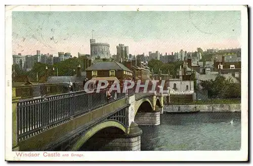 Cartes postales Windsor Castle And Bridge