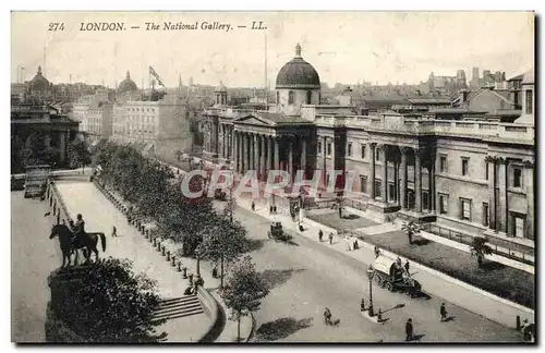 Cartes postales London The National Gallery