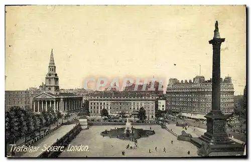 Cartes postales London Trafalgar Square