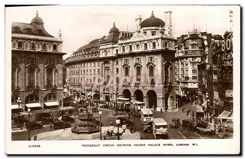 Cartes postales London Piccadilly Circus showing Regent Palace Hotel