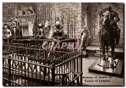 Cartes postales Armour of James II Tower of London