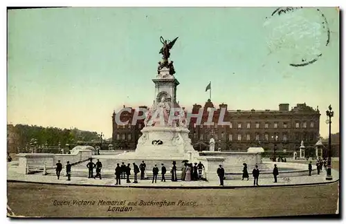 Cartes postales London Buckingham Palace Queen Victoria Memorial