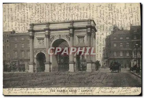 Cartes postales London The Marble Arch