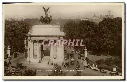 Cartes postales London Constitution Hill And Quadriga