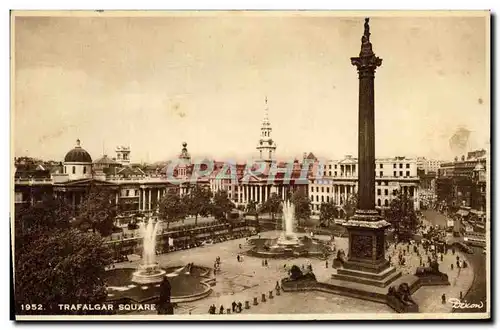 Cartes postales London Trafalgar Square