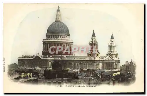 Cartes postales London St Paul s Cathedral