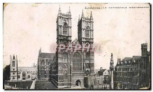 Cartes postales London Westminster La Cathedrale West