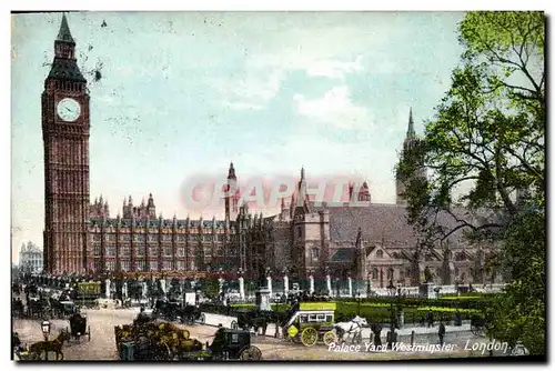 Cartes postales Palace Yard Westminster London