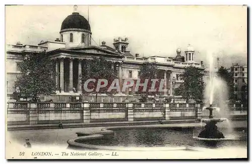 Cartes postales London The National Gallery