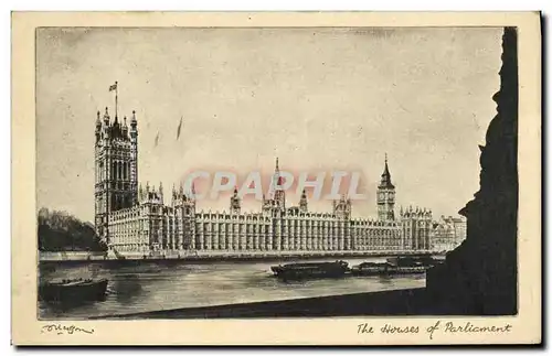 Cartes postales The Houses of Parliament London